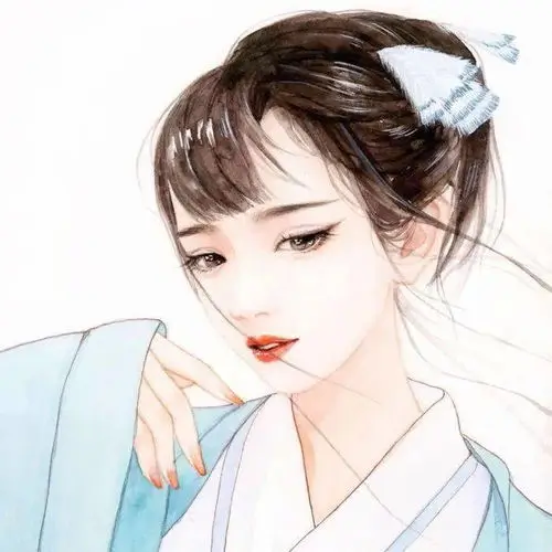 读者头像，淡紫观测帽剪影